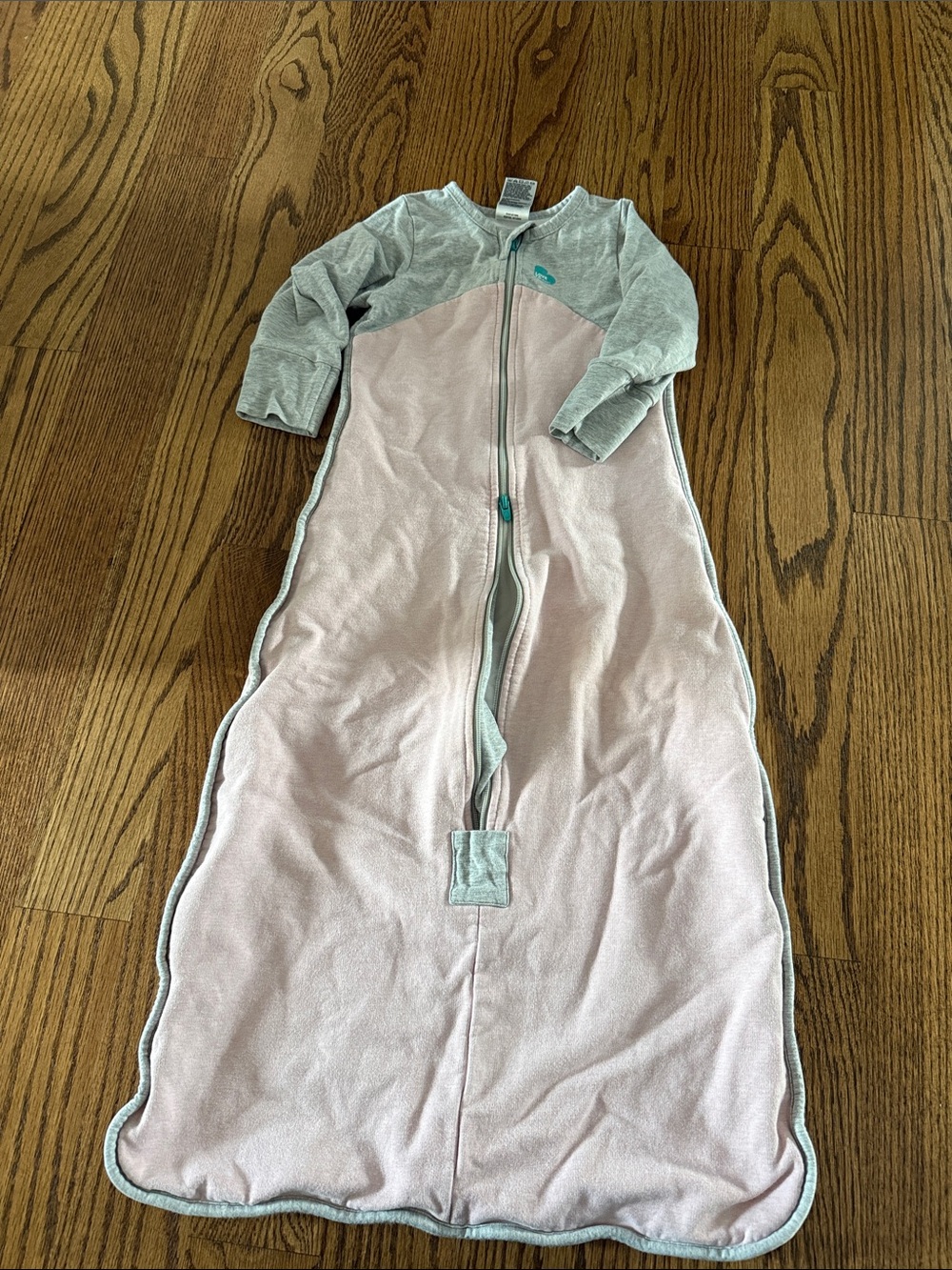 Love to Dream Pink and Gray Sleep Sack